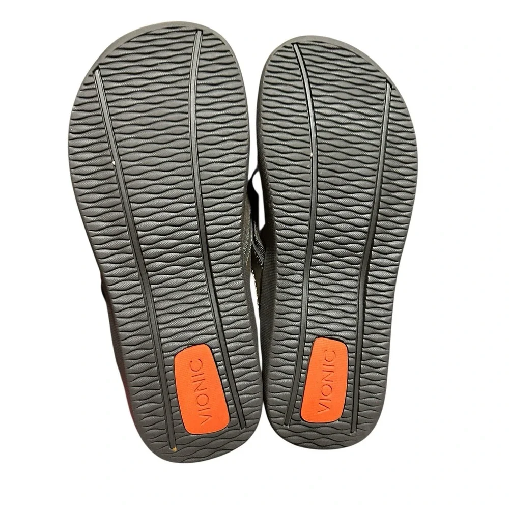 VIONIC Tide II Thong Flip Flop Sandals Size 9 WOMENS Shoes‎ Brown #S8-5